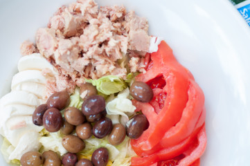 beautiful fresh and tasty appetizer