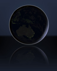 Australia in the dark