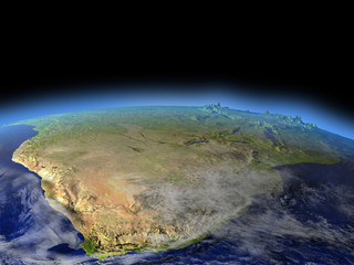 South Africa from space © harvepino