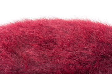 red fur texture