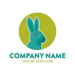 Fototapeta premium Rabbit Logo