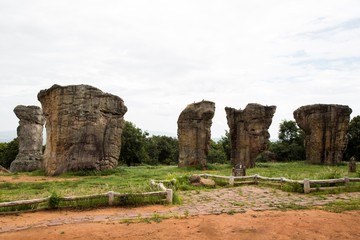 Stonehenge in thailand.mor-hin-khao chaiyaphum.