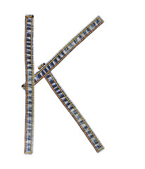 jeans alphabet K