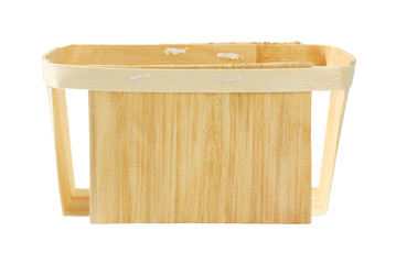 empty wooden box