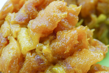 Image of a Malaysian delicacy commonly known as Satay (bamboo stick skewered barbequed meat).