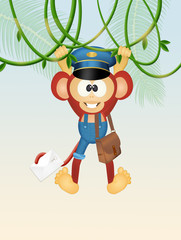 postman monkey