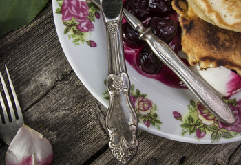 винтажный нож 