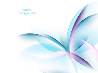 colorful vector wavy backdrop. Bright background with copy space. Template for design. Eps10