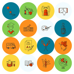 School and Education Icons