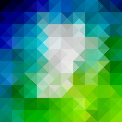 abstract background consisting of triangles