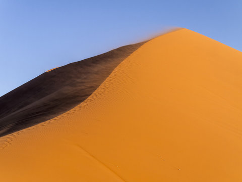 Dune 45 in the Namib Naukluft National Park, Sesriem, Namibia