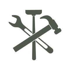 Plumbing work symbol icon