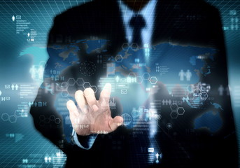 Internet Business Technology concept