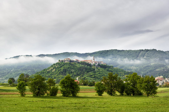 Old town Buzet, Croatia