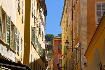 Enge Altstadtgassen in Nizza