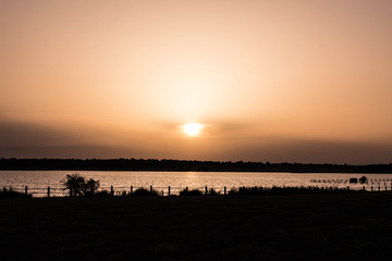 atardecer