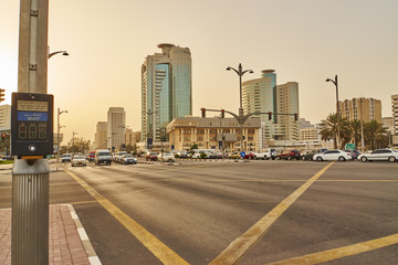 Kreuzung in Dubai