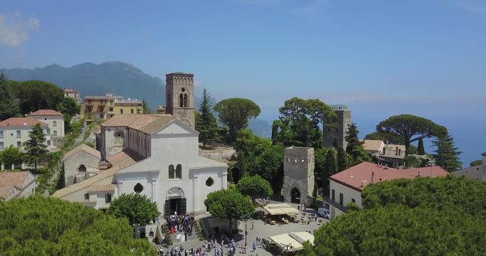 Ravello, vista dall'alto 4K
