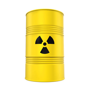 Radioactive Barrel Isolated