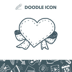 love label doodle