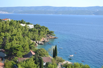 Fototapeta na wymiar coastline view in croatia