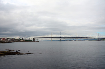 Fototapeta na wymiar The bridges, South Queensferry, Scotland