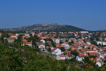Fototapeta na wymiar Smal town in Croatia