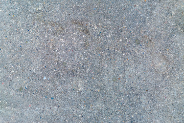 Road surface with small stones