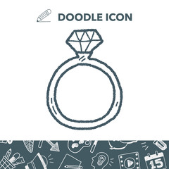 love ring doodle