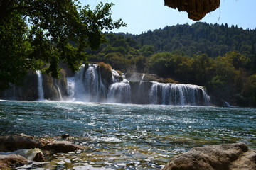 waterfalls in Krka Nation Park