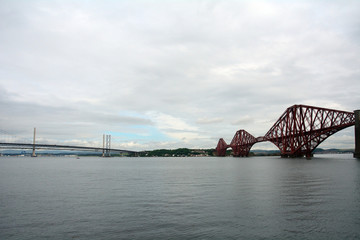 Obraz premium The bridges, South Queensferry, Scotland