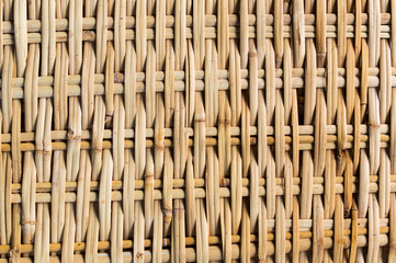 it is woven bamboo texture