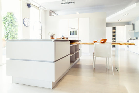 modern beautiful apartment in new luxury home interior