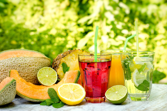 Healthy and refreshing drinks (beverages) are an essential part of a healthy diet