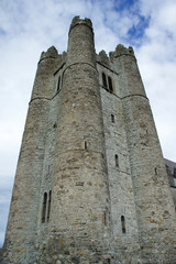 Norman square tower.15th century.Lusk.Ireland.