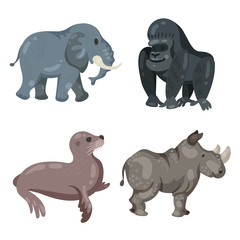 big animals set