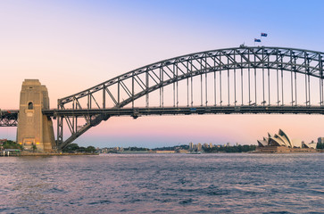 Sydney Harbor Cityscape