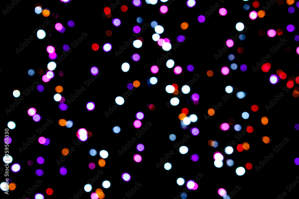 Aufkleber abstract background with bokeh