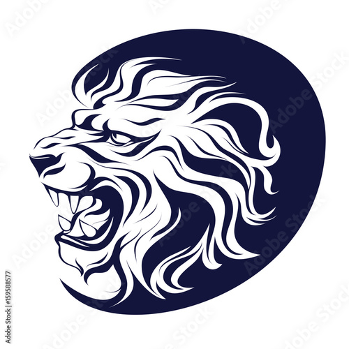 Free Free Lion Head Profile Svg 764 SVG PNG EPS DXF File