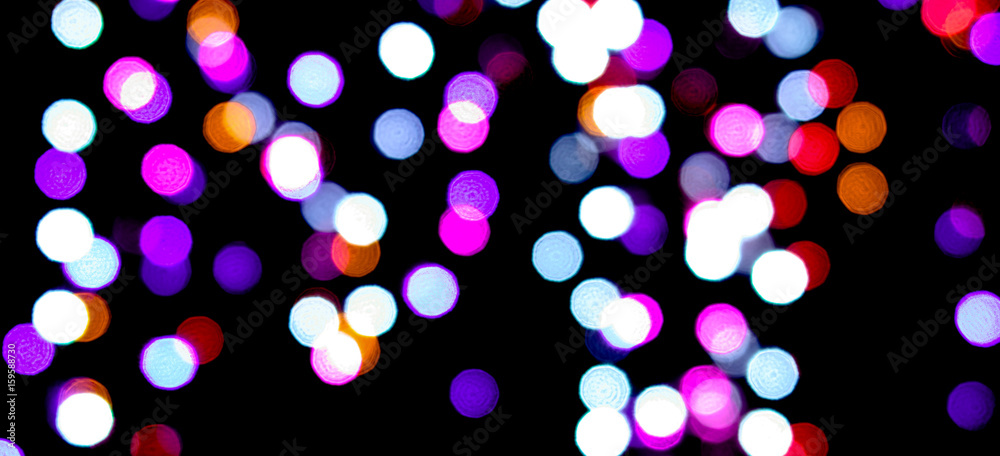 Aufkleber Abstract background with bokeh