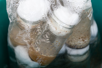 Waste from microbiology lab