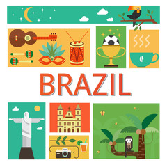 Brazil travel concept