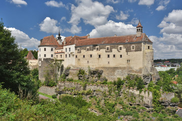Fototapeta na wymiar Castle Raabs, Lower Austria, in summer.