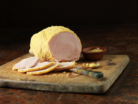 Carved Breaded Wiltshire Ham