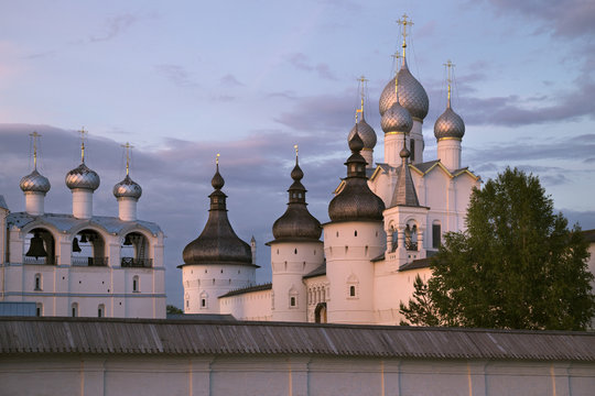 Rostov the Great, Russia. View on old Kremlin.