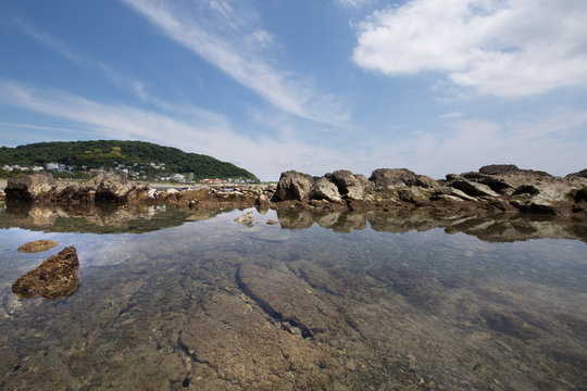 refrection seascape