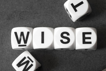 word wise on toy cubes