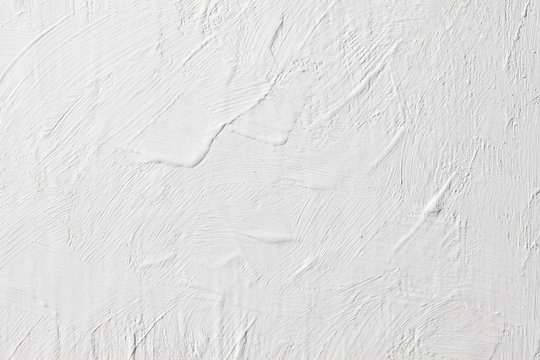 Grunge White Concrete Wall Background