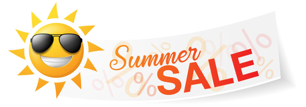 Summer Sale Sonne Banner