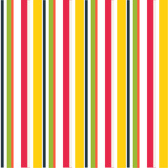 Obraz premium Abstract vector striped seamless pattern with colored vertical parallel stripes. Colorful pastel background. Wallpaper for kids room or interior design